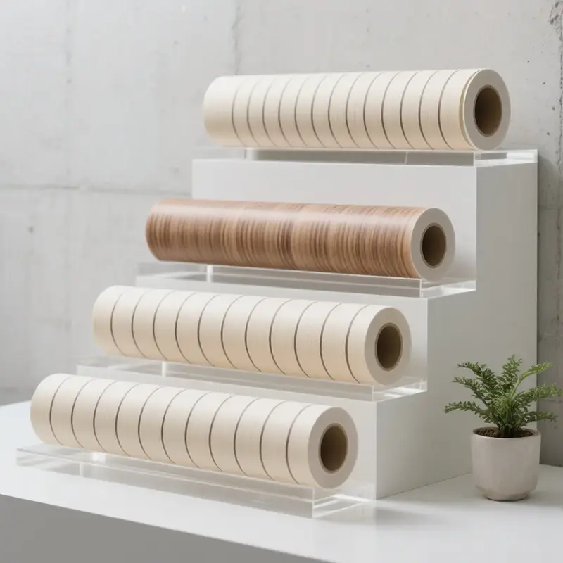 Film dekoracyjny z ceny fabrycznej ziarna drewna