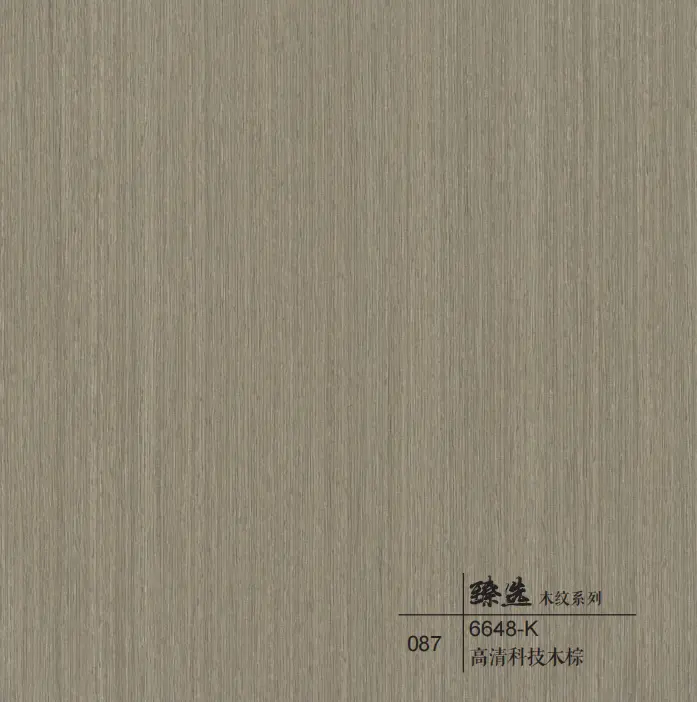Factory Price Wood Grain Decorative Film