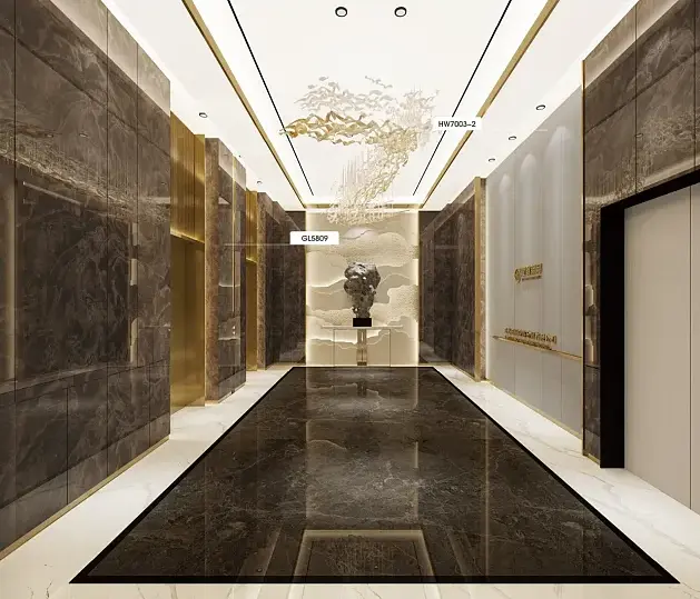 Marmurowy nie samoprzylepny film PVC/