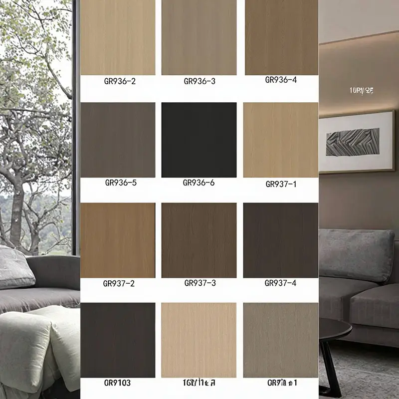 Nowoczesny film dekoracyjny w stylu designu