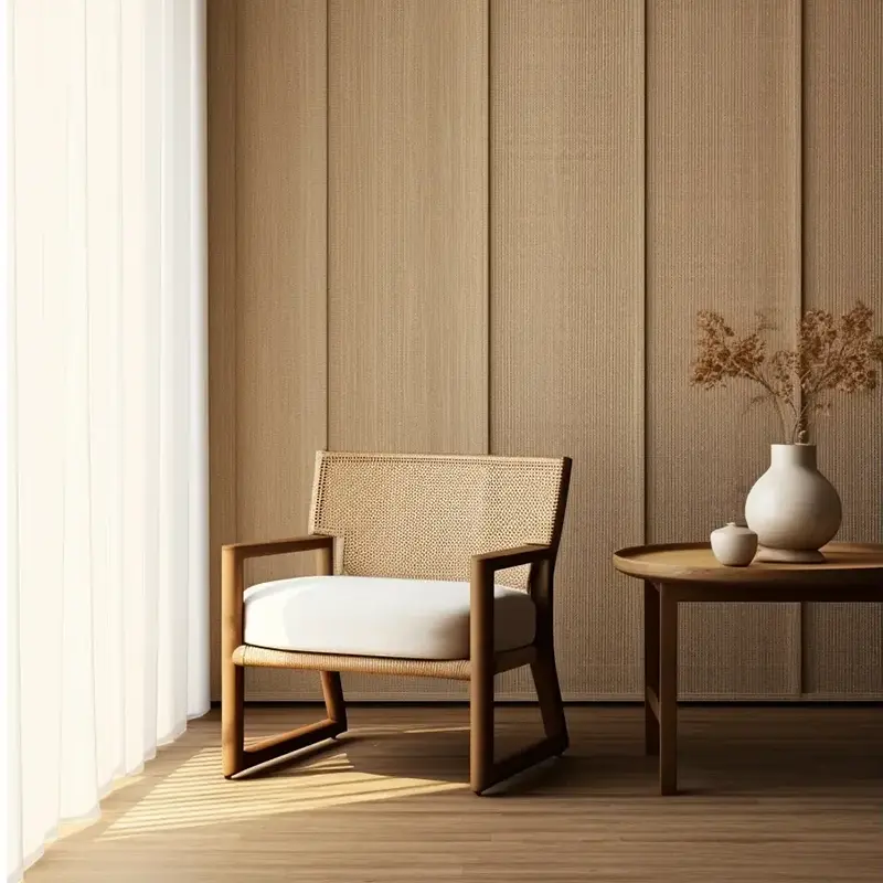 Wielobolorowy film dekoracyjny z ziarna drewna